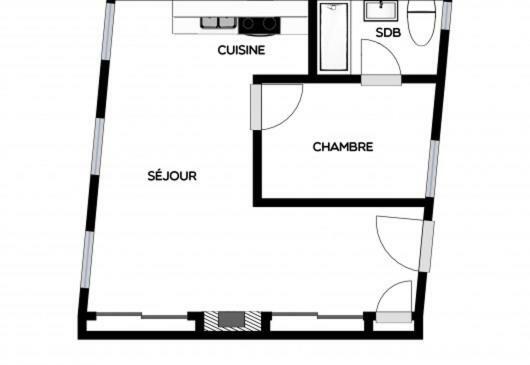 Le Grand Cauchois Apartment Rouen Exterior photo